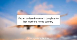 High Court ruling on international child abduction
