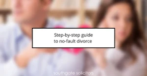 No fault guide to divorce