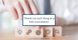 There’s no such thing as a free consultation