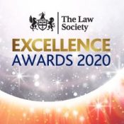 The law Society Excellence Awards 2020 - southgate solicitors