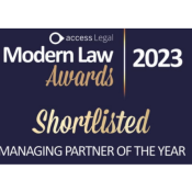 Modern Law Awards 2023 Managing Partner of the year - southgate solicitors